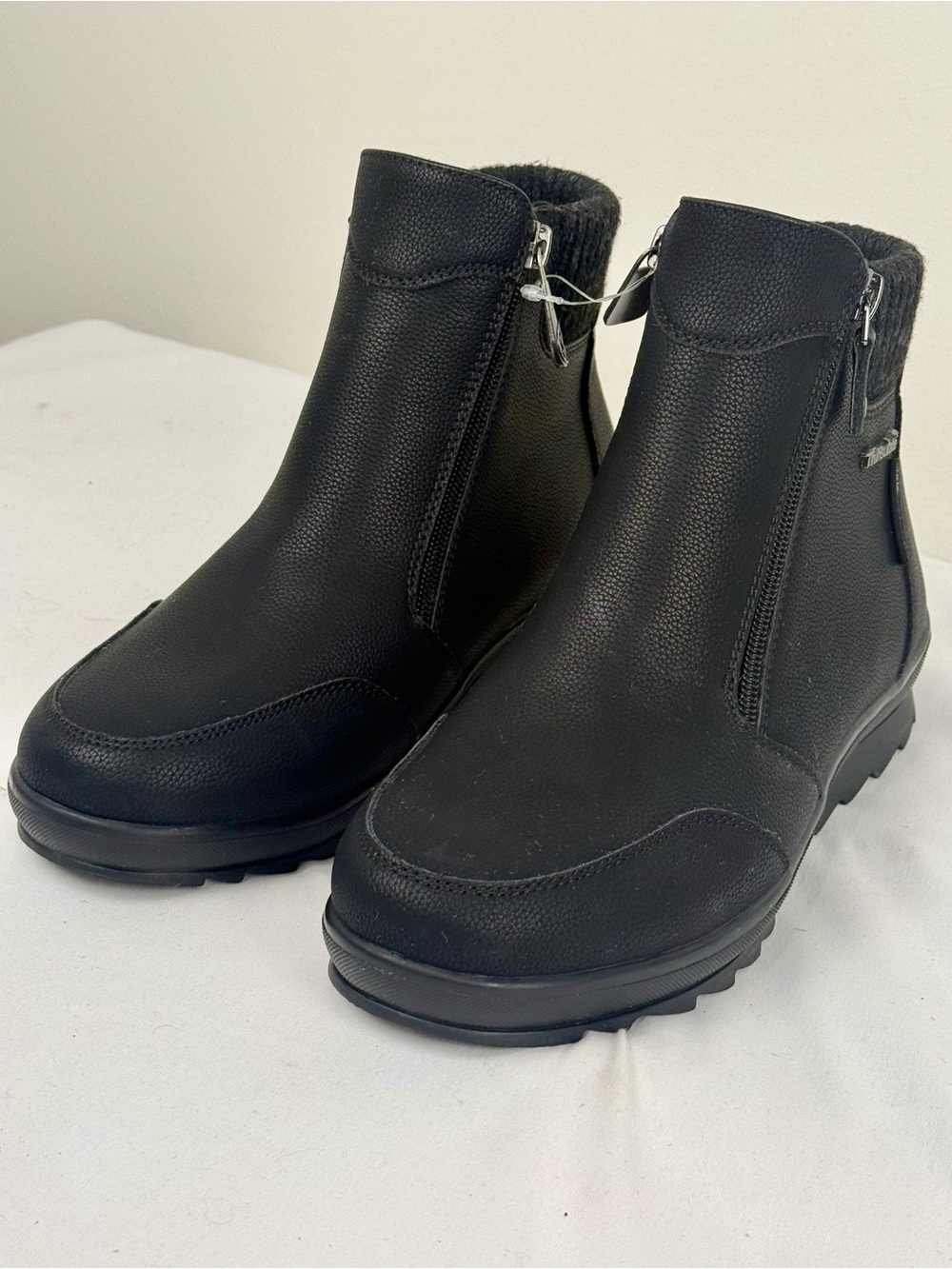 Blondo Black Fleece-Lined Ankle Boot size 10